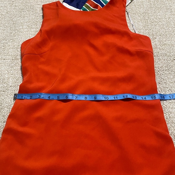 Lulu's Vibrant Orange Sleeveless Mini Dress Size XS - Picture 13 of 15